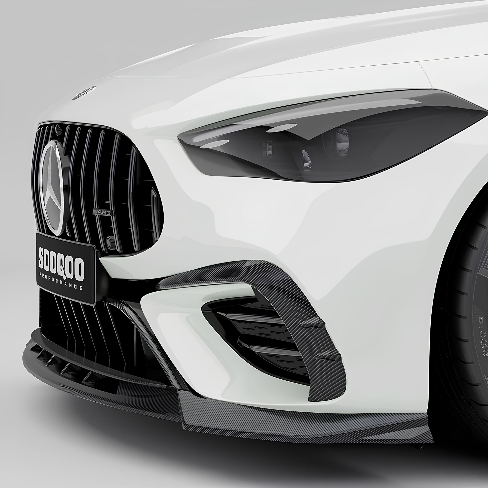 Karbonowe Wloty Powietrza Zderzaka do MERCEDES-AMG CLE 53 A236 / C236 SOOQOO Styl (2024+) - obrazek 9