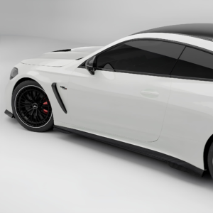 Nakładki Listew Progów Bocznych do MERCEDES-AMG CLE 53 A236 / C236 SOOQOO Style (2024+) - obrazek 6