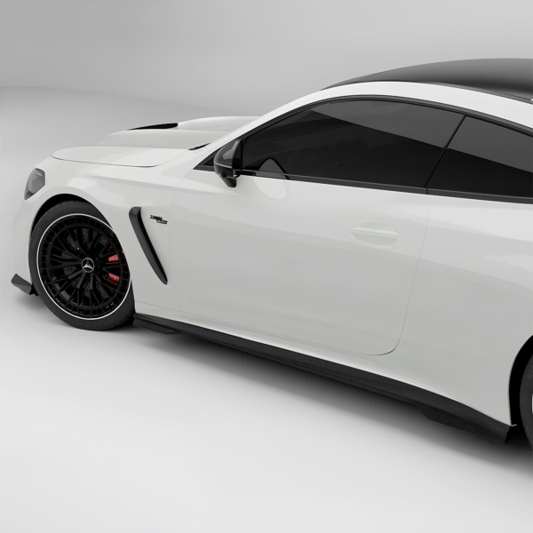 Nakładki Listew Progów Bocznych do MERCEDES-AMG CLE 53 A236 / C236 SOOQOO Style (2024+) - obrazek 6