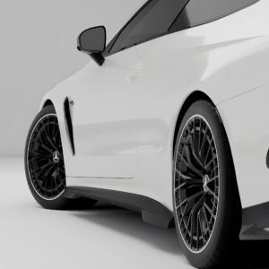 Nakładki Listew Progów Bocznych do MERCEDES-AMG CLE 53 A236 / C236 SOOQOO Style (2024+) - obrazek 10