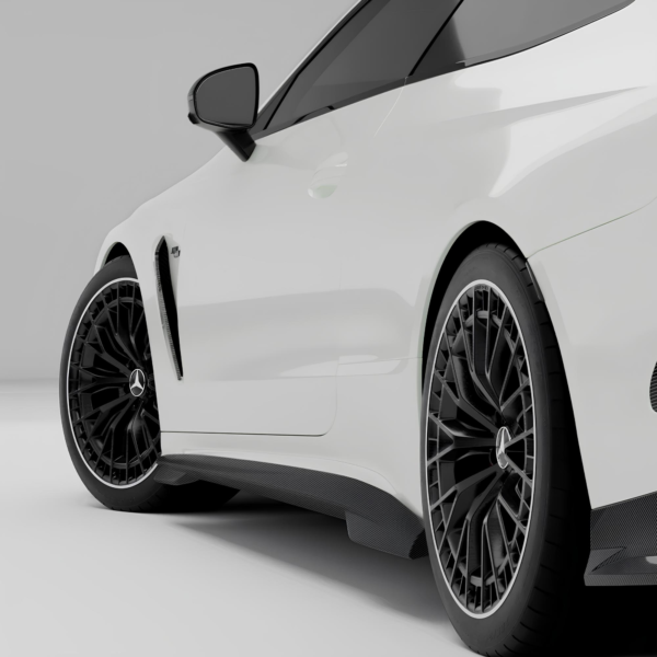 Nakładki Listew Progów Bocznych do MERCEDES-AMG CLE 53 A236 / C236 SOOQOO Style (2024+) - obrazek 10