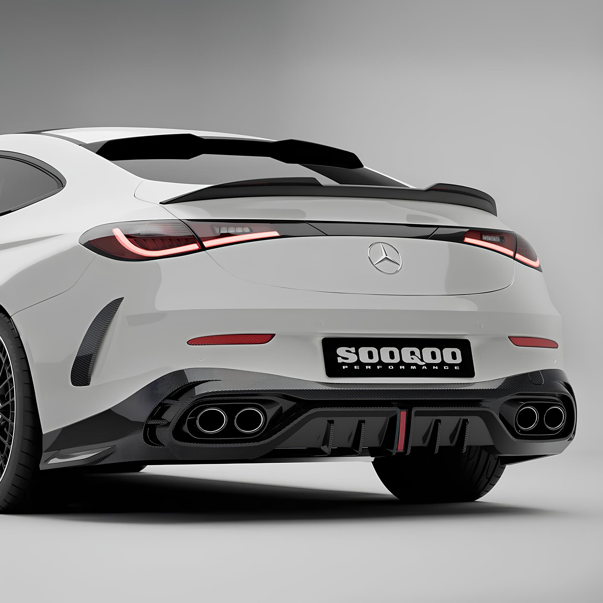 Karbonowy Dyfuzor MERCEDES-AMG CLE 53 A236 / C236 SOOQOO Style (2024+) - obrazek 10