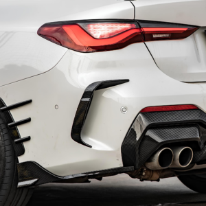 Karbonowe Wloty Powietrza Tylnego Zderzaka do BMW 4 G22/G23 (2020+) SOOQOO Styl - obrazek 9