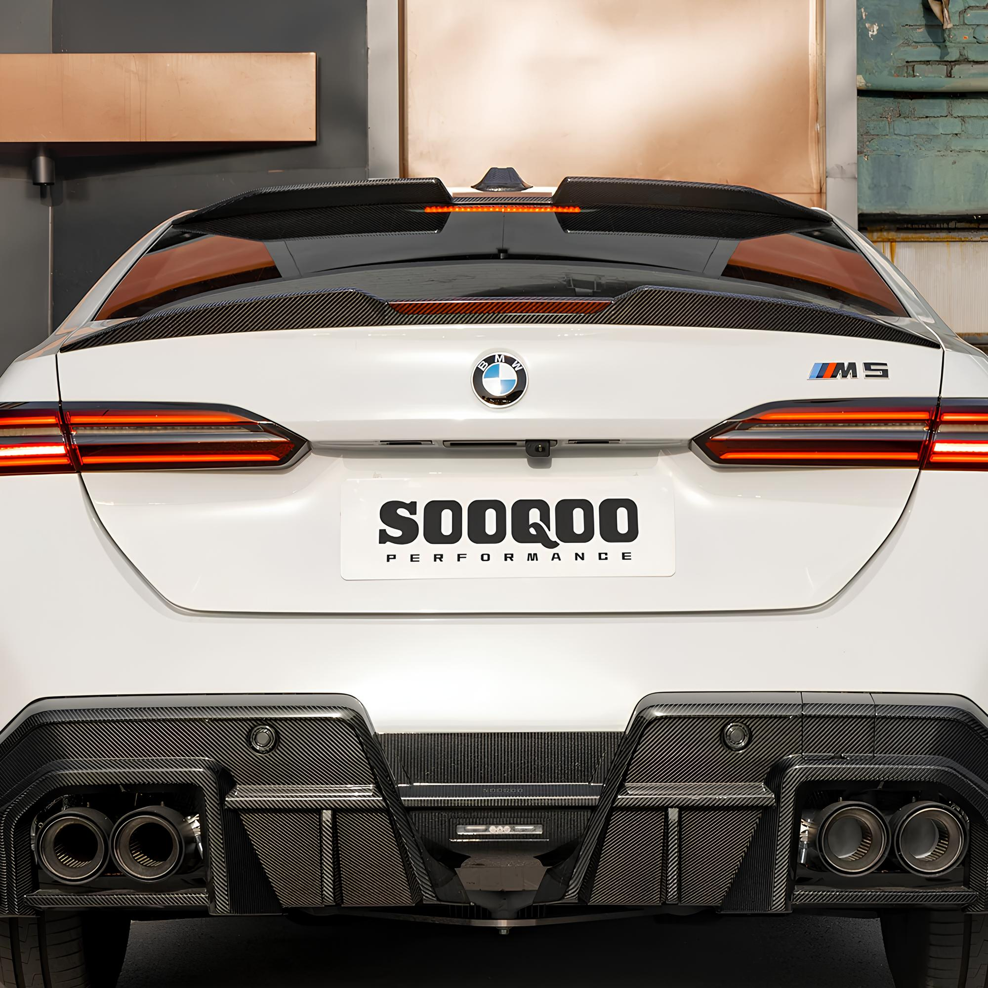 Karbonowy Spoiler Lotka do BMW M5 G90 / G60 / i5 G60 SOOQOO Style - obrazek 5