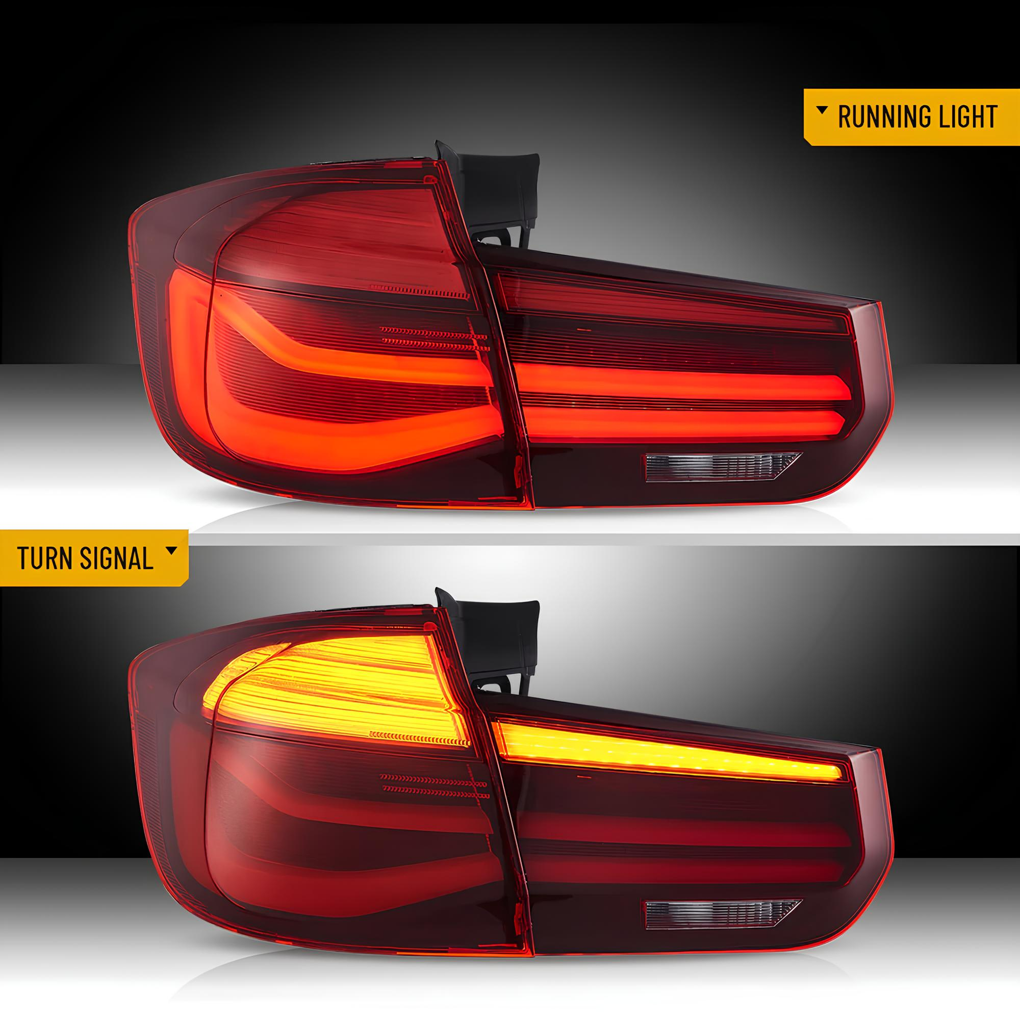 Lampy Tylne Full LED VLAND BMW Seria 3 F31 Touring 2012-2019 Sekwencyjne E-MARK - obrazek 5