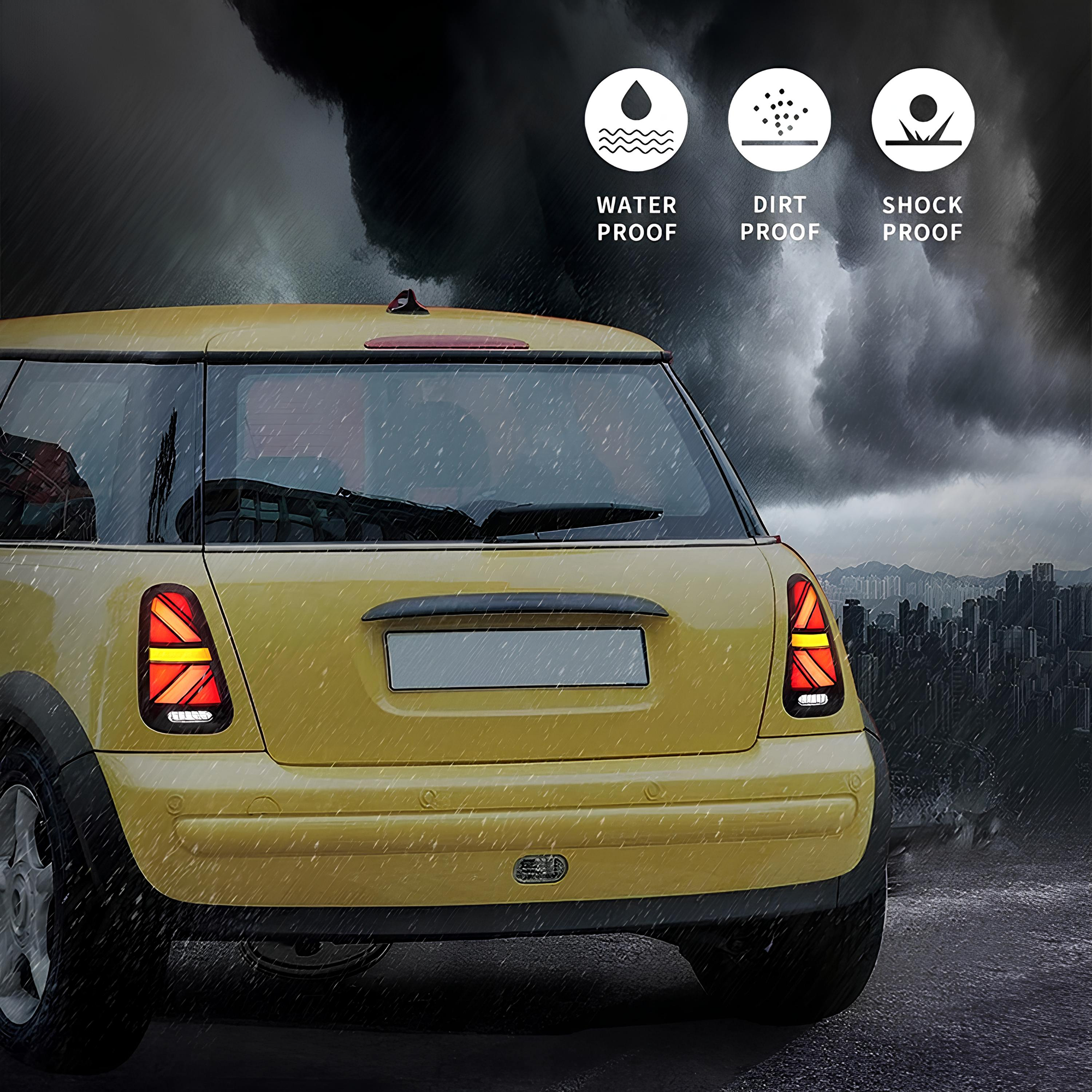 Lampy Tylne LED Mini Cooper R50/R52/R53 Hatch/Cabrio (2001-2008) Union Jack - obrazek 9