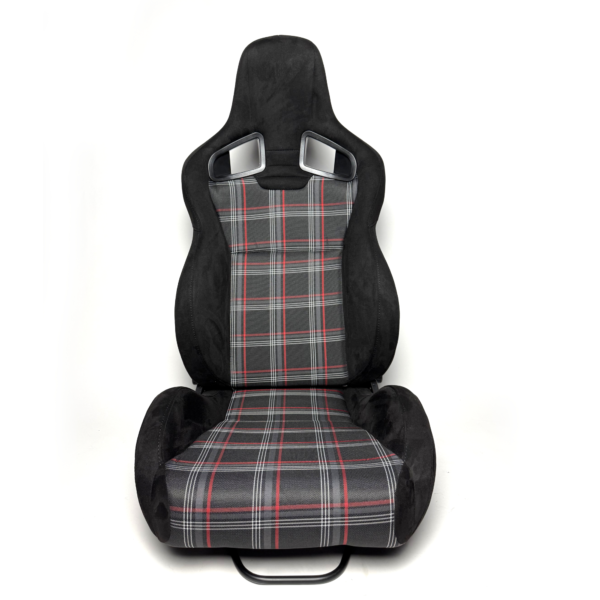 Fotel Sportowy Rajdowy Kubełkowy Retro GTI Regulowany - obrazek 2