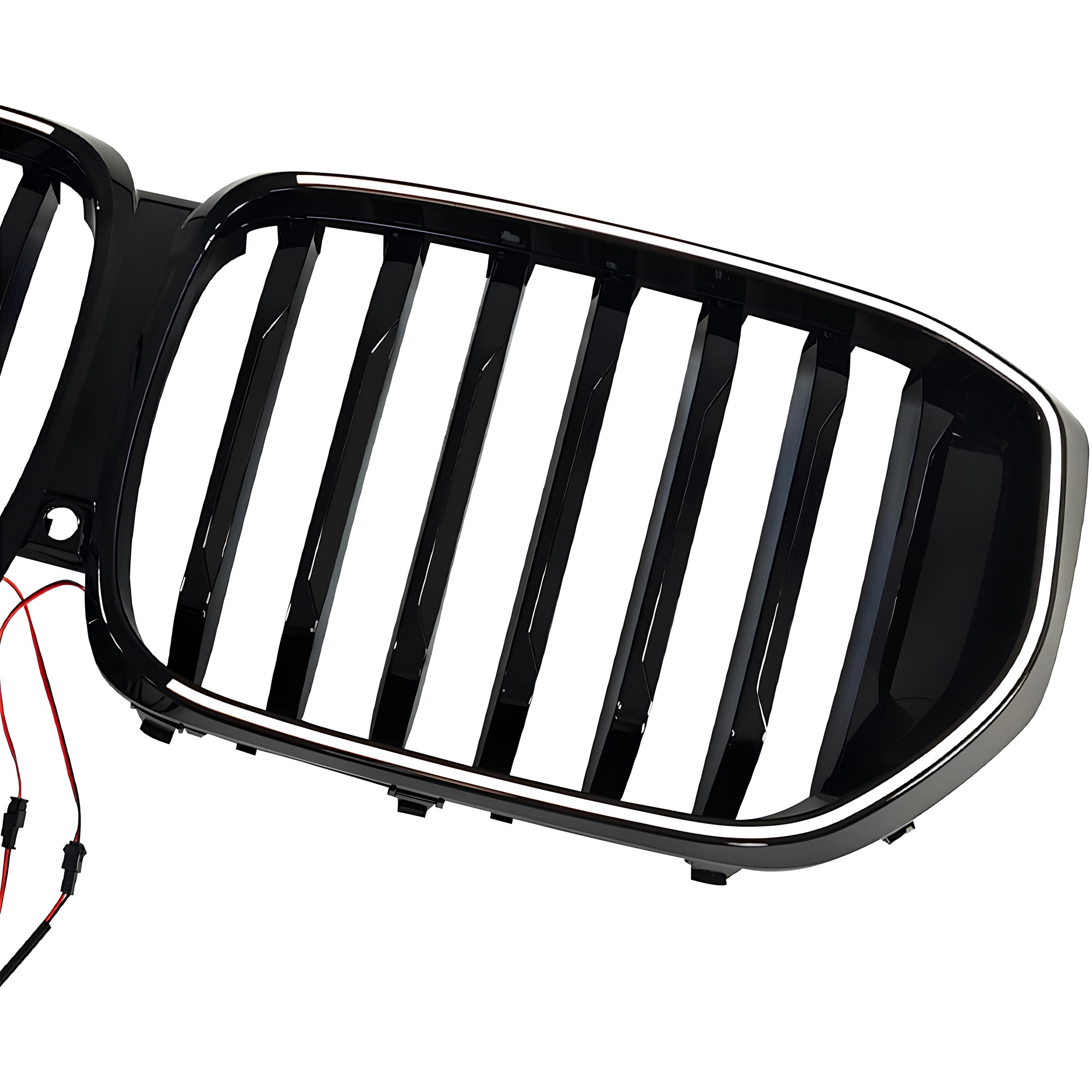 Atrapa Nerki Grill BMW X5 G05 LCI (2023-2025) LED M-Style Czarny Połysk - obrazek 2