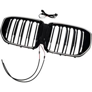 Atrapa Nerki Grill BMW X5 G05 LCI (2023-2025) LED M-Style Czarny Połysk - obrazek 3