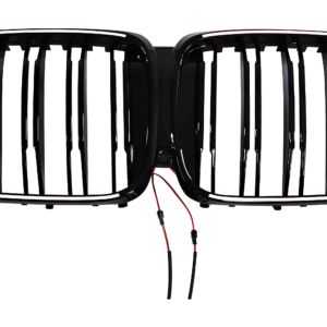Atrapa Nerki Grill BMW X5 G05 LCI (2023-2025) LED M-Style Czarny Połysk - obrazek 5