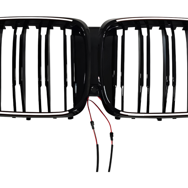 Atrapa Nerki Grill BMW X5 G05 LCI (2023-2025) LED M-Style Czarny Połysk - obrazek 5