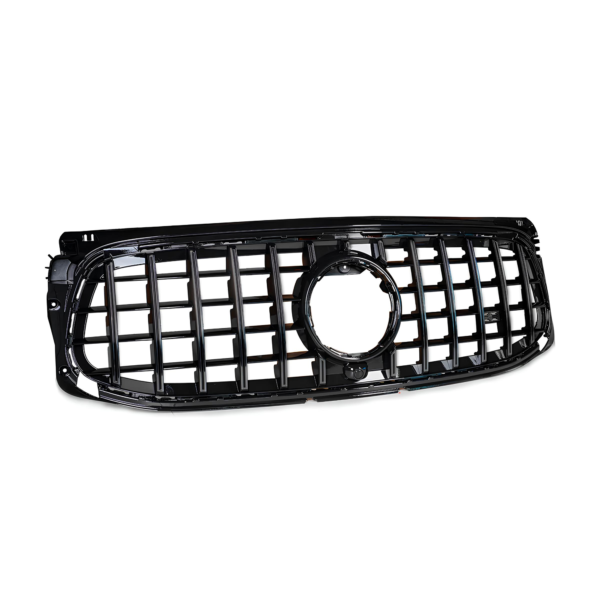 Atrapa Grill Mercedes GLB X247 / W247 Panamericana AMG GT Czarny Polysk (2019-2023) - obrazek 4