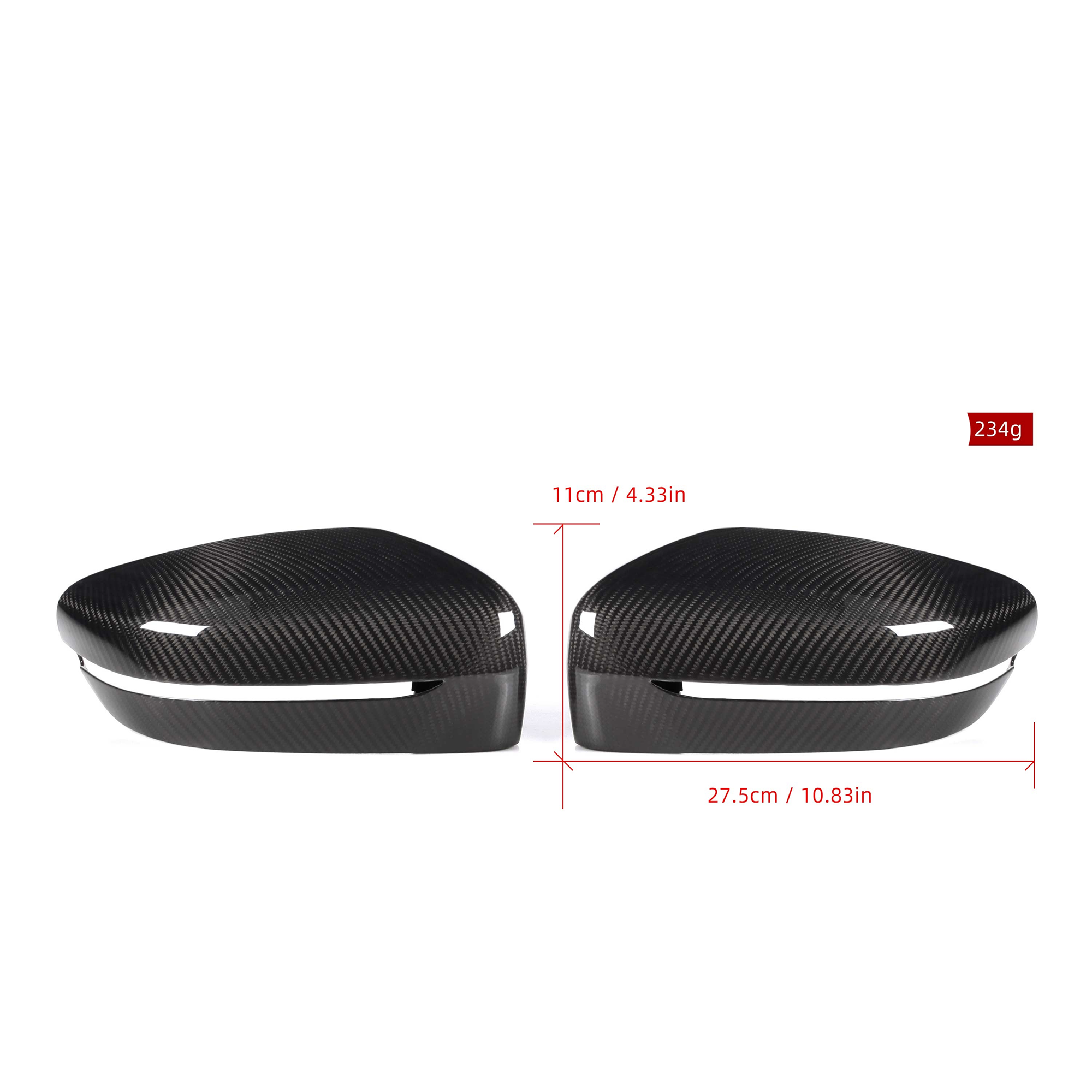 Karbonowe Nakładki Obudowa Lusterek BMW G20 / G21 / G22 / G23 / G26 / G42  (2020+) - obrazek 2