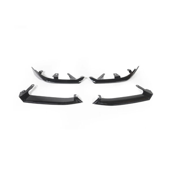 Dokładka Splitter Przód do BMW Serii 5 G60 / G61 / i5 (2023+) M-Performance – Czarny Połysk - obrazek 5