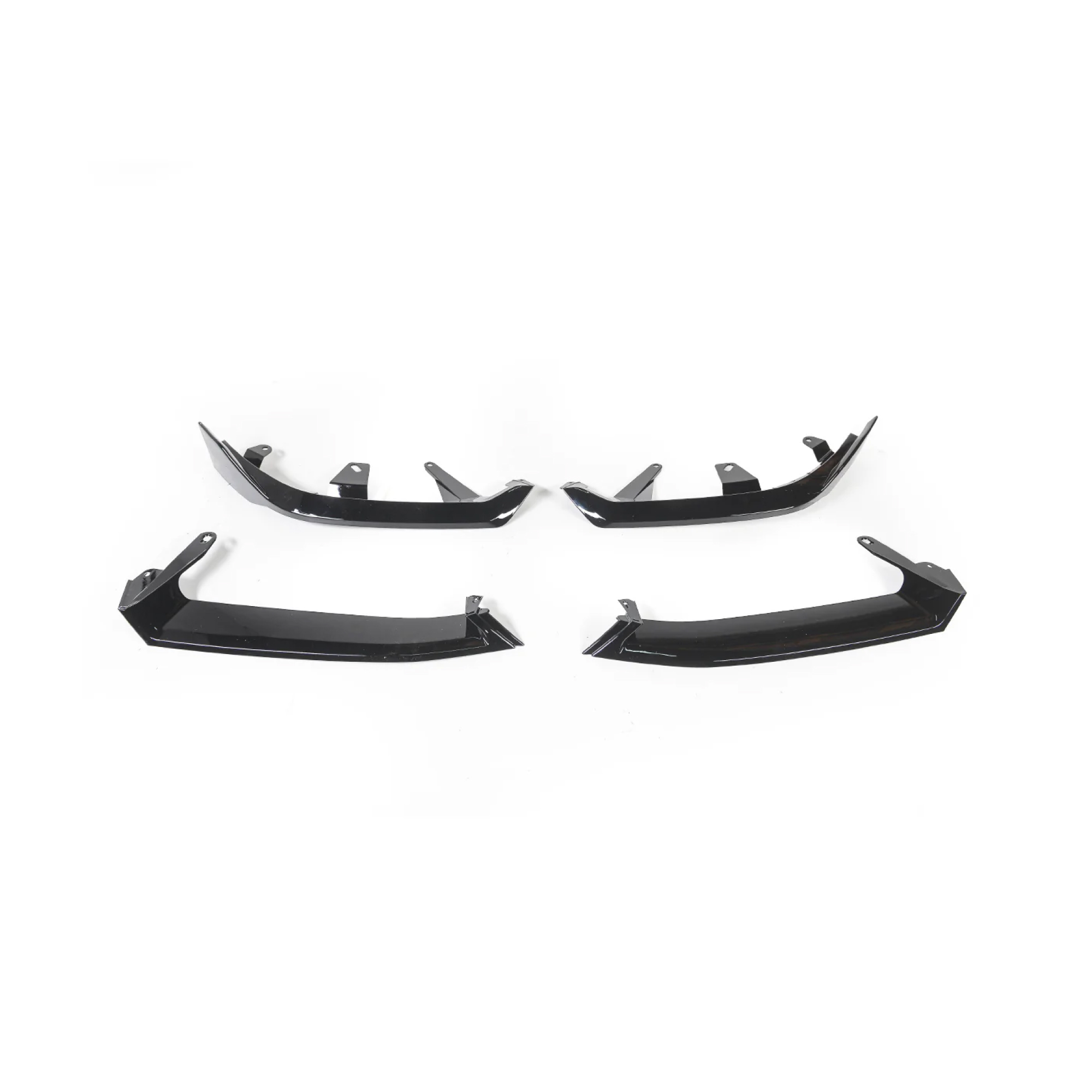 Dokładka Splitter Przód do BMW Serii 5 G60 / G61 / i5 (2023+) M-Performance – Czarny Połysk - obrazek 5
