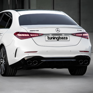 Końcówki Wydechu Mercedes-Benz C43 AMG / W206 / S206 Czarny Połysk (2021+) - obrazek 3