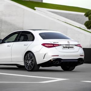 Końcówki Wydechu Mercedes-Benz C43 AMG / W206 / S206 Czarny Połysk (2021+) - obrazek 5
