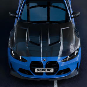 Maska Karbonowa BMW M3 G80 / M4 G82 SOOQOO Style – Wentylowana