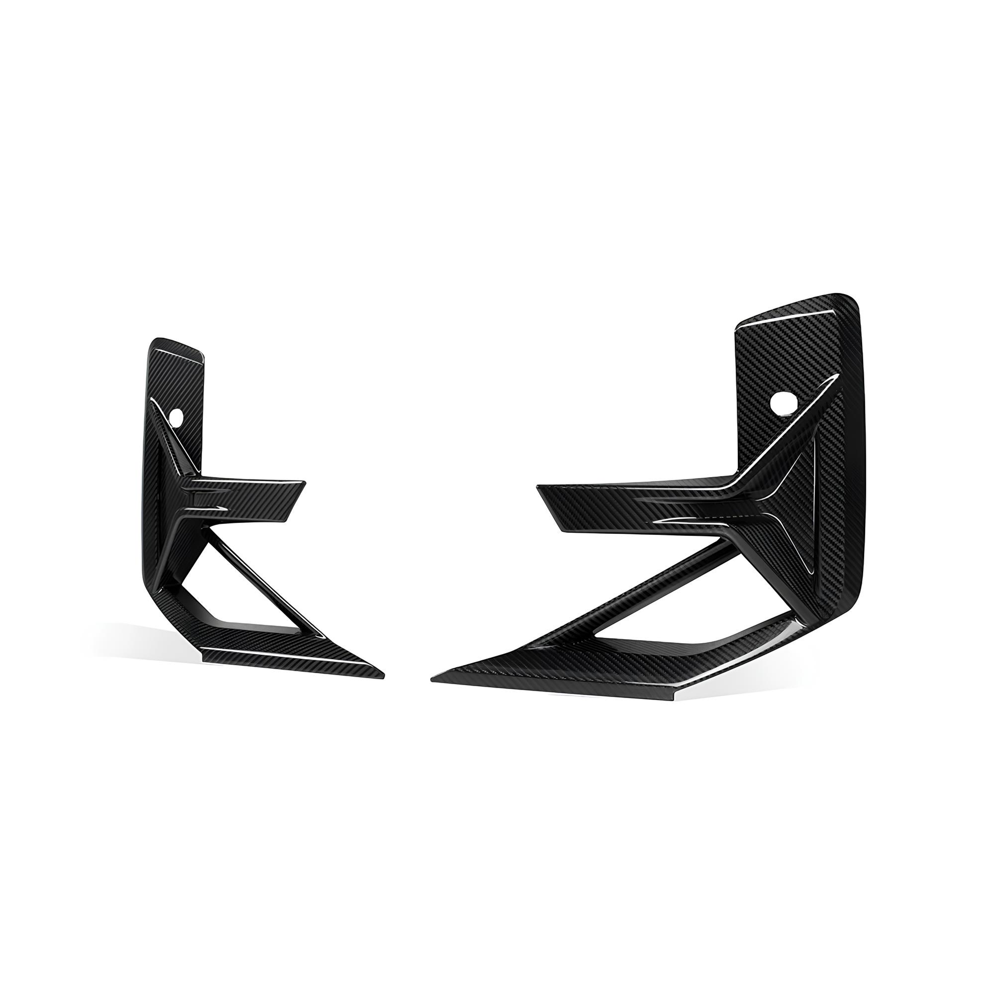 Karbonowe Wloty Powietrza Zderzaka do BMW X3M F97 LCI (2021-2024) SOOQOO Styl - obrazek 2
