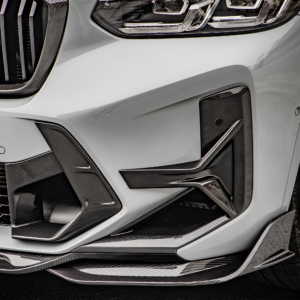 Karbonowe Wloty Powietrza Zderzaka do BMW X3M F97 LCI (2021-2024) SOOQOO Styl - obrazek 3