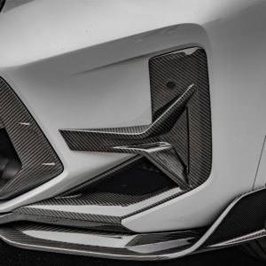 Karbonowe Wloty Powietrza Zderzaka do BMW X3M F97 LCI (2021-2024) SOOQOO Styl - obrazek 5