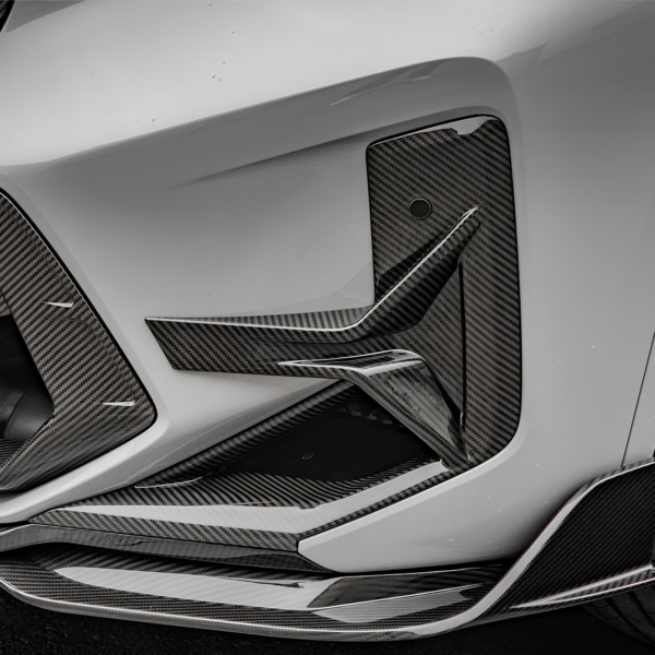Karbonowe Wloty Powietrza Zderzaka do BMW X3M F97 LCI (2021-2024) SOOQOO Styl - obrazek 5