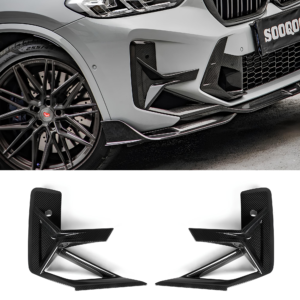 Karbonowe Wloty Powietrza Zderzaka do BMW X3M F97 LCI (2021-2024) SOOQOO Styl