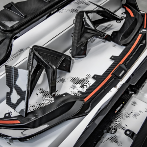 Karbonowe Wloty Powietrza Zderzaka do BMW X3M F97 LCI (2021-2024) SOOQOO Styl - obrazek 7