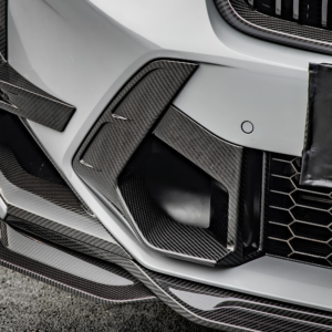 Karbonowe Wloty Powietrza Zderzaka do BMW X3M F97 LCI (2021-2024) SOOQOO Styl - obrazek 3