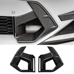 Karbonowe Wloty Powietrza Zderzaka do BMW X3M F97 LCI (2021-2024) SOOQOO Styl