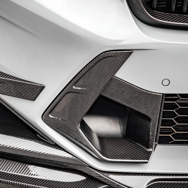 Karbonowe Wloty Powietrza Zderzaka do BMW X3M F97 LCI (2021-2024) SOOQOO Styl - obrazek 7