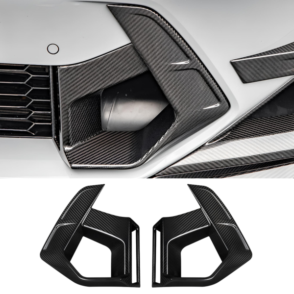 Karbonowe Wloty Powietrza Zderzaka do BMW X3M F97 LCI (2021-2024) SOOQOO Styl - obrazek 1