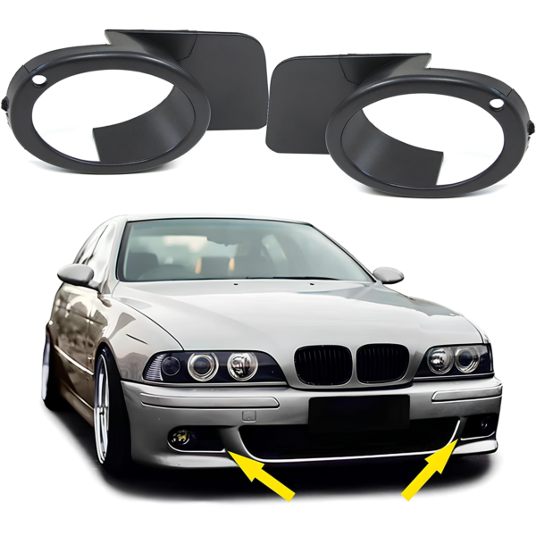 Ramki Kratek Halogenów BMW E39 M-Pakiet / M5 Komplet (LEWA+PRAWA) - obrazek 1