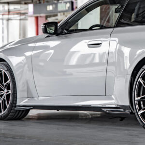 Karbonowe Dokładki Listwy Progowe Boczne BMW M2 G87 (2022-ON) SOOQOO Style - obrazek 5