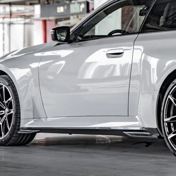 Karbonowe Dokładki Listwy Progowe Boczne BMW M2 G87 (2022-ON) SOOQOO Style - obrazek 5