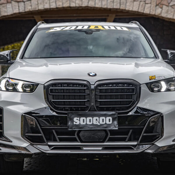 Karbonowa Dolna Atrapa Przedniego Zderzaka do BMW X5 G05 (2023-ON) SOOQOO-Style - obrazek 9