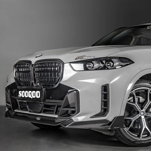 Karbonowa Dolna Atrapa Przedniego Zderzaka do BMW X5 G05 (2023-ON) SOOQOO-Style - obrazek 5