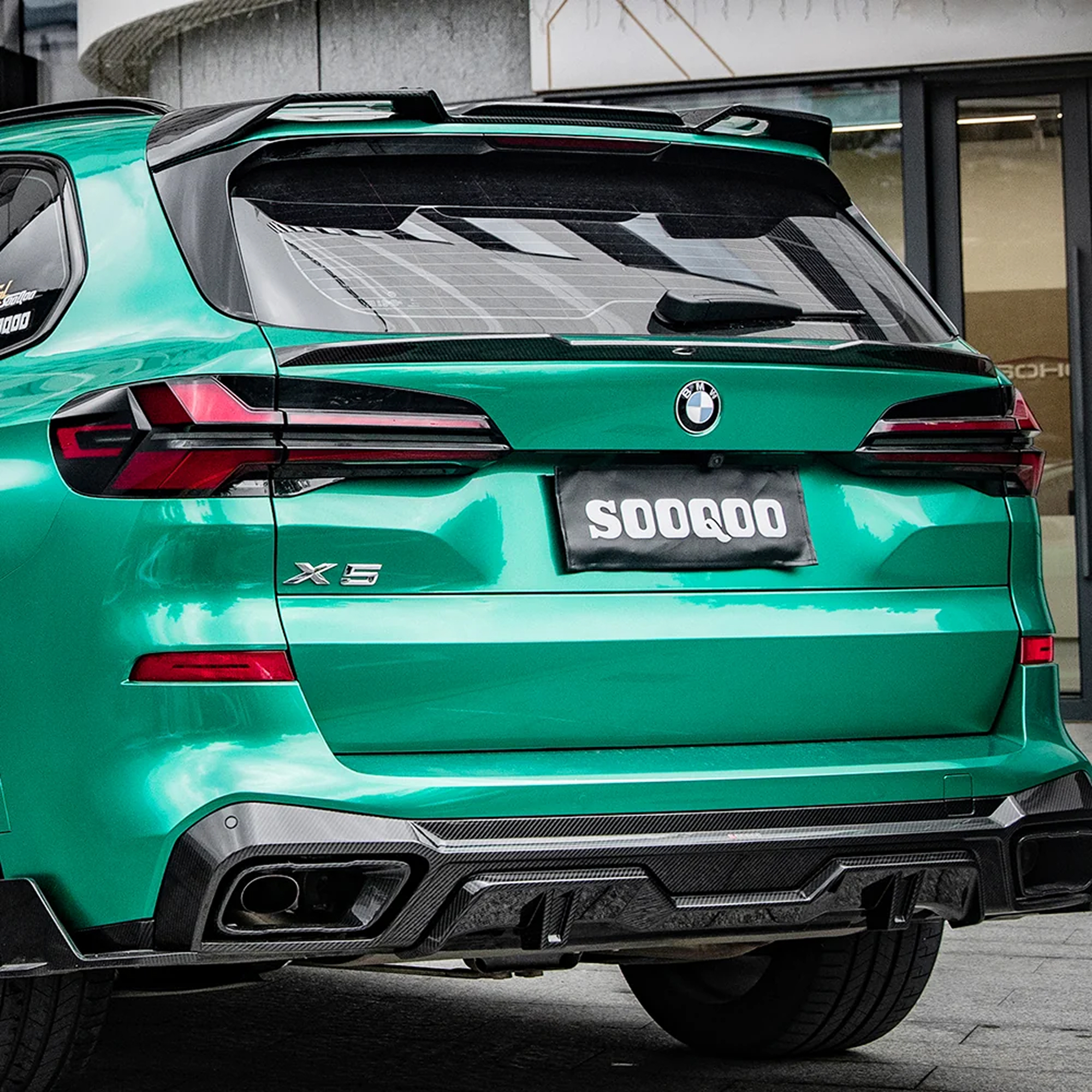 Karbonowy Dyfuzor Tylnu BMW X5 G05 (2018-ON) SOOQOO-Style - obrazek 9
