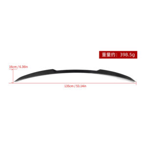 Karbonowy Spoiler Lotka Klapy do BMW X5 G05 (2018-ON) SOOQOO-Style - obrazek 2