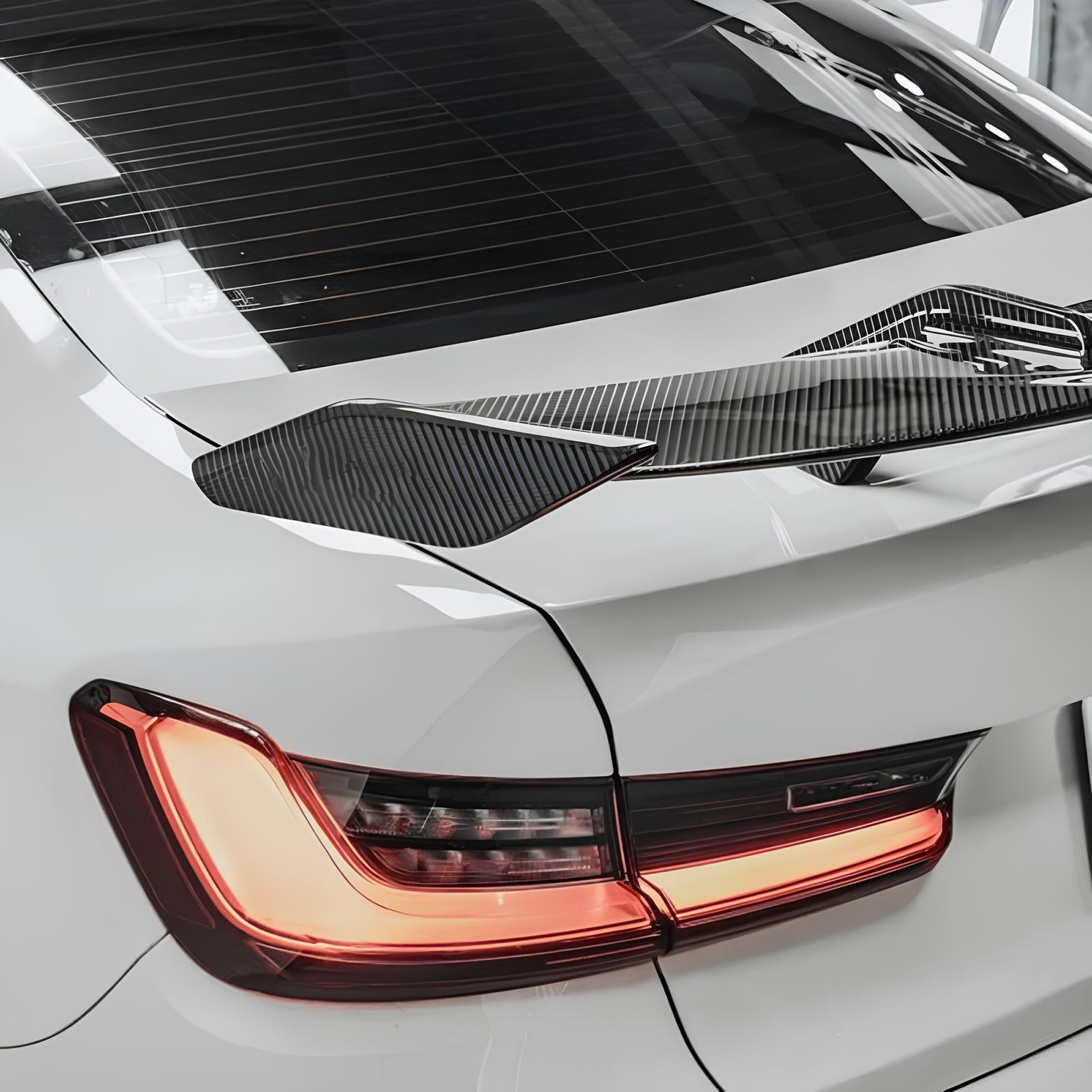 Karbonowy Spoiler/Skrzydlo Lotka Na Klapę Bagażnika do BMW G20/G22/G80/G82 M-Performance Style - obrazek 12
