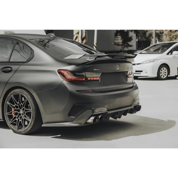 Karbonowy Spoiler/Skrzydlo Lotka Na Klapę Bagażnika do BMW G20/G22/G80/G82 M-Performance Style - obrazek 9