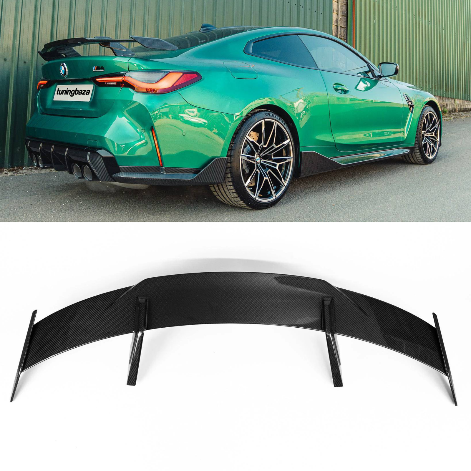 Karbonowy Spoiler/Skrzydlo Lotka Na Klapę Bagażnika do BMW G20/G22/G80/G82 M-Performance Style - obrazek 1