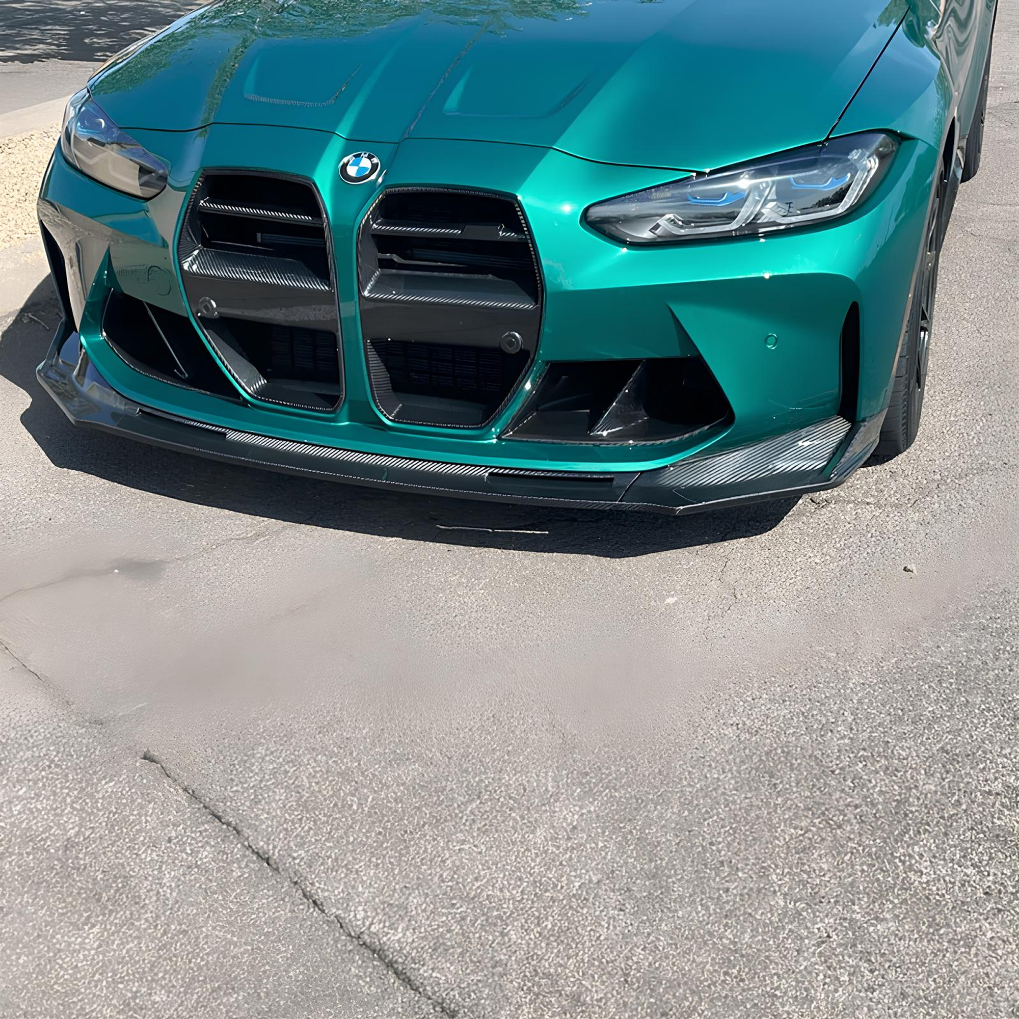 Karbonowy Splitter do BMW M3 G80 G81 / M4 G82 G83 VS Style - obrazek 7