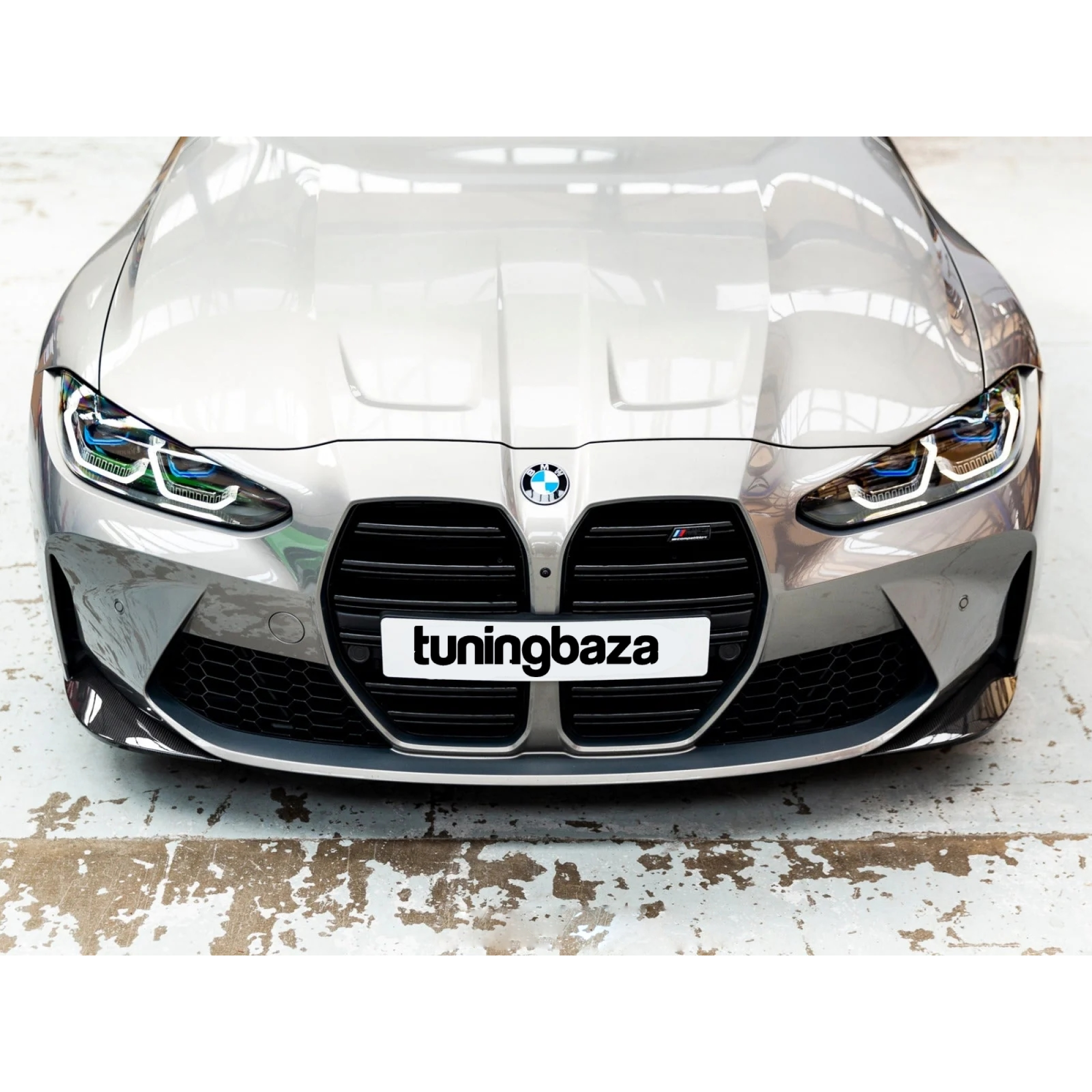 Karbonowe Splittery Przedniego Zderzaka BMW M3 G80 G81 / M4 G82 G83 OEM Style - obrazek 9