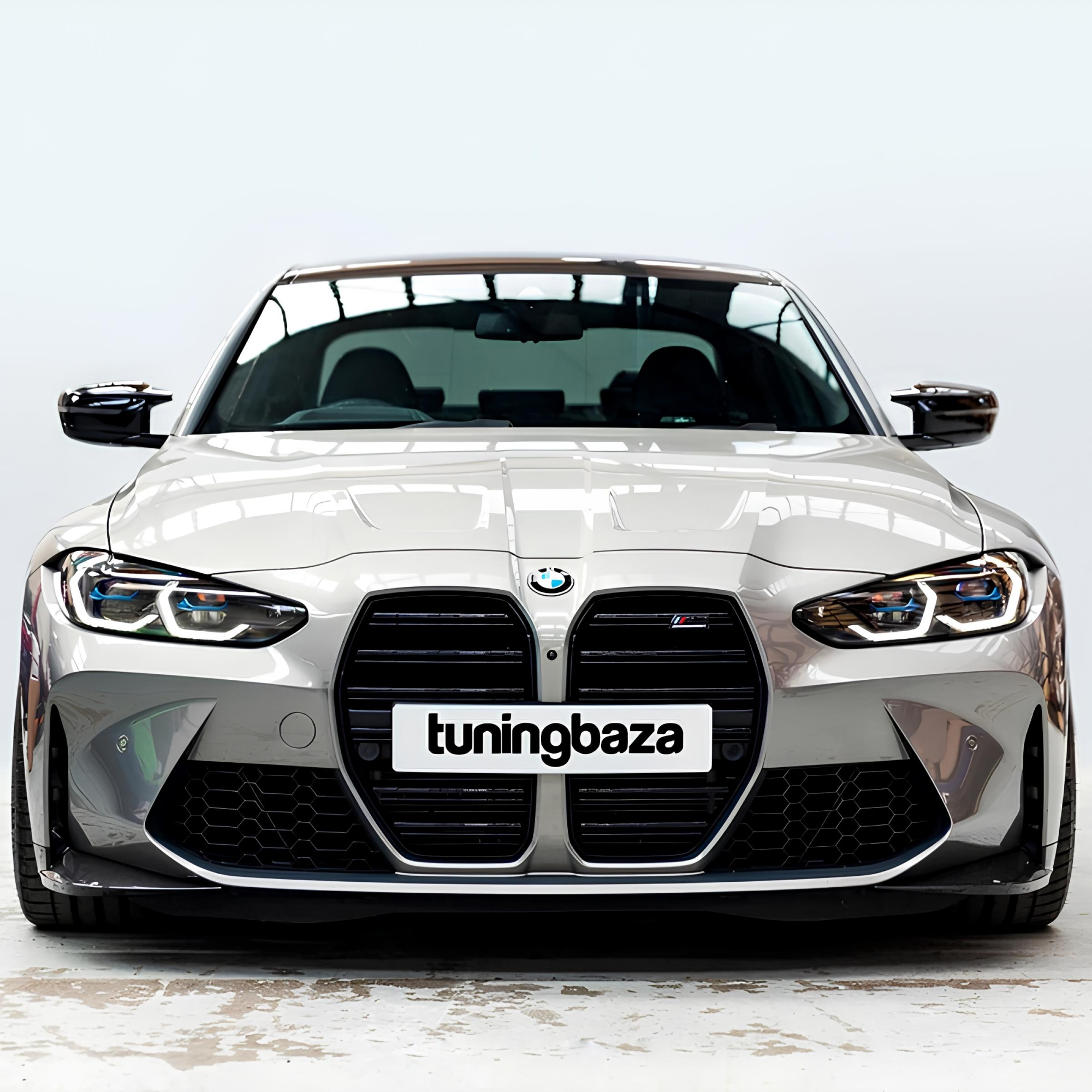 Karbonowe Splittery Przedniego Zderzaka BMW M3 G80 G81 / M4 G82 G83 OEM Style - obrazek 3