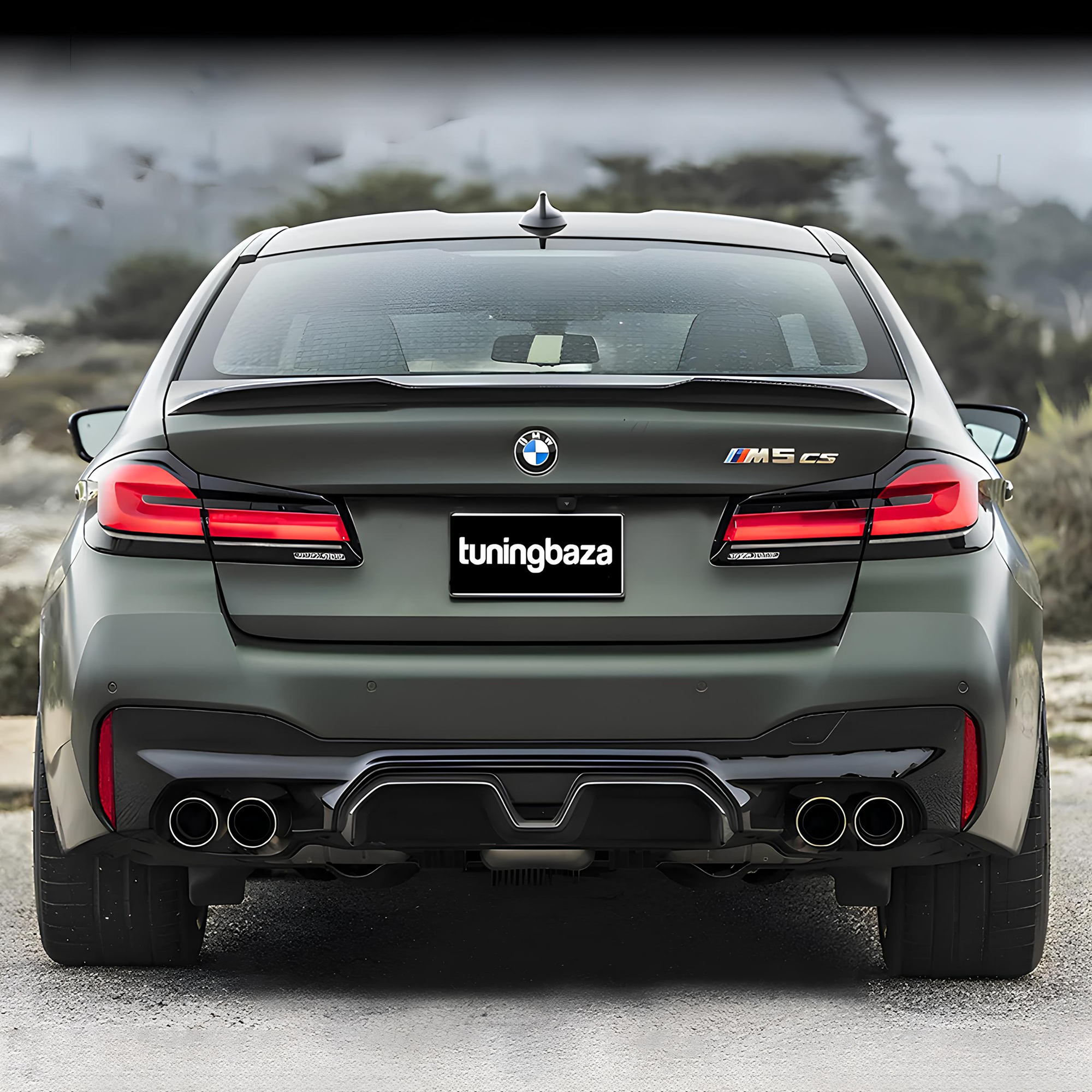 Karbonowy Dyfuzor Tylny do BMW F90 M5 CS Style (NO LED) - obrazek 2