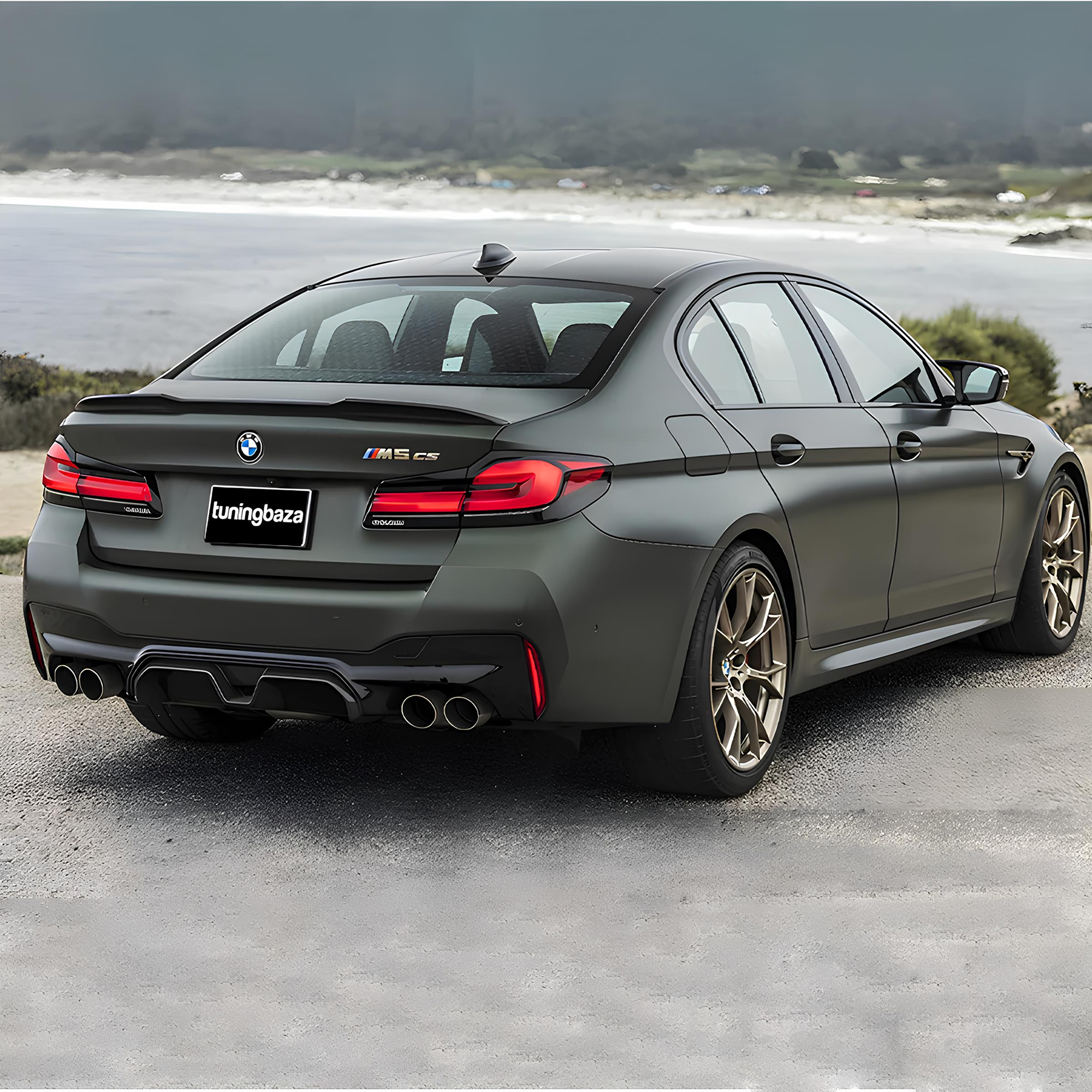Karbonowy Dyfuzor Tylny do BMW F90 M5 CS Style (NO LED) - obrazek 8