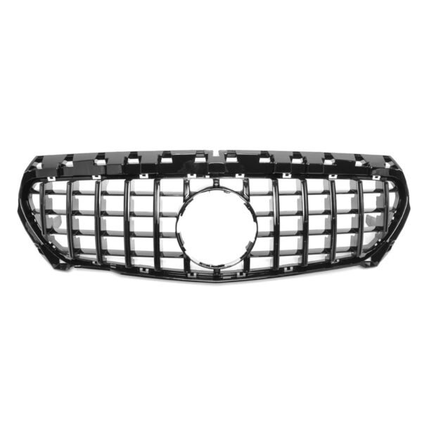 Grill Atrapa Mercedes CLA C117 X117 GT Style Czarny 13-19 - obrazek 3