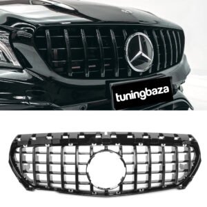 Grill Atrapa Mercedes CLA C117 X117 GT Style Czarny 13-19