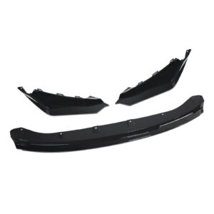 Dokładka Spoiler Splitter Przód BMW G80 / G81 / G82 / G83 VS Style Czarny Połysk (2020–2026) - obrazek 3